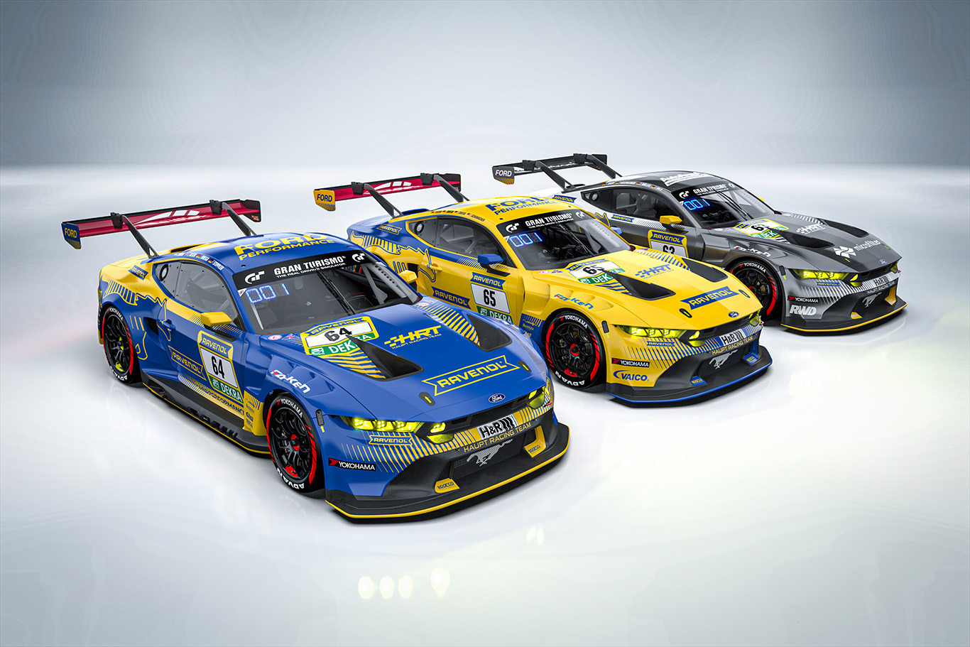 Ford Mustang GT3 makes Nürburgring 24 Hours debut with three-car Haupt Racing Team entry
