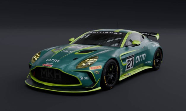 British GT: Hawkins and Orton spearhead MKH Racing’s Aston Martin GT4 title bid in 2026