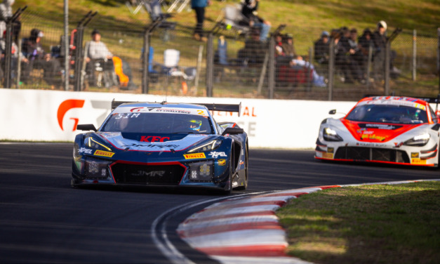 Bathurst 12 hour – 5 hours: JMR leads Mount Panorama after WRT setback