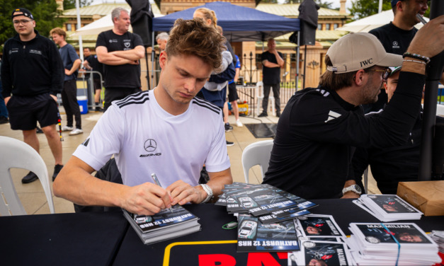 Ralf Aron shares health update after heavy Bathurst crash