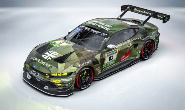 HRT Ford Mustang GT3 to debut with Bundeswehr livery at Nürburgring 24 Hours