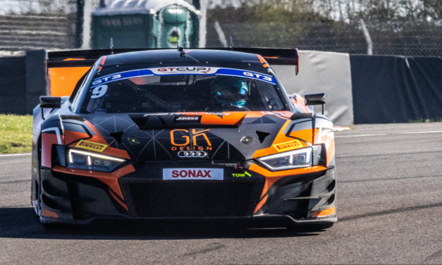 PB Racing fastest in GT Cup Media Day at Donington Park