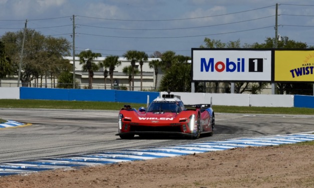 Jack Aitken Puts #31 Whelen Cadillac On Pole in GTP for Saturday’s 12 Hours of Sebring