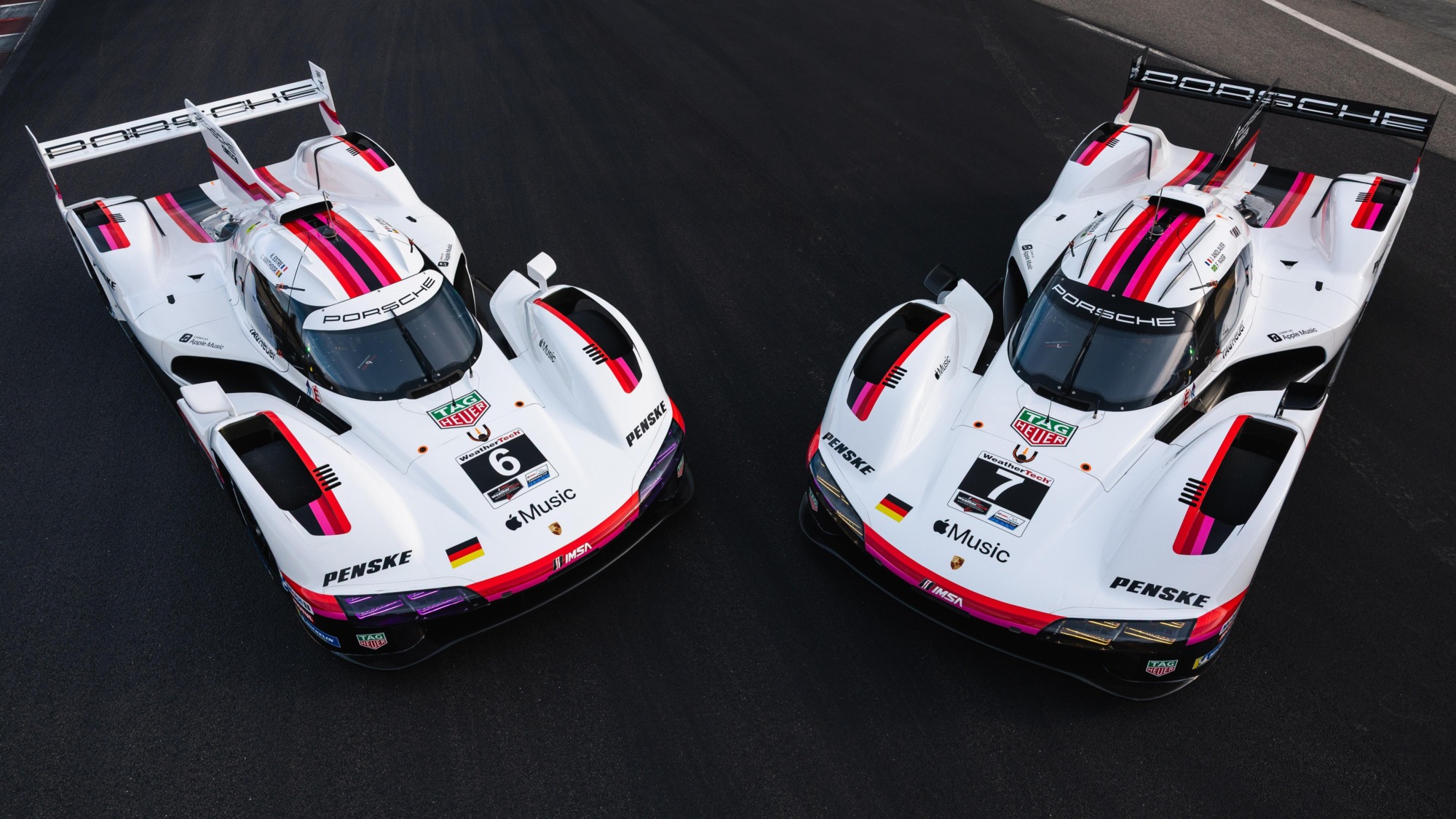 IMSA: Porsche Unveils Special Apple Livery for Long Beach