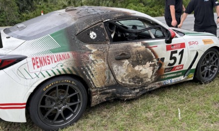 BSI Racing Trailer and Equipment Damaged in Fire Traveling To COTA, Team Personnel Safe After Incident