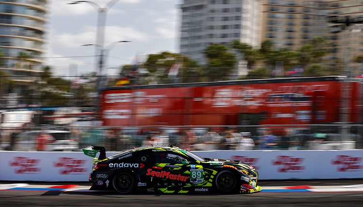 Frankie Montecalvo Charges Late to Secure GTD Pole for No. 89 Vasser Sullivan Lexus at Long Beach