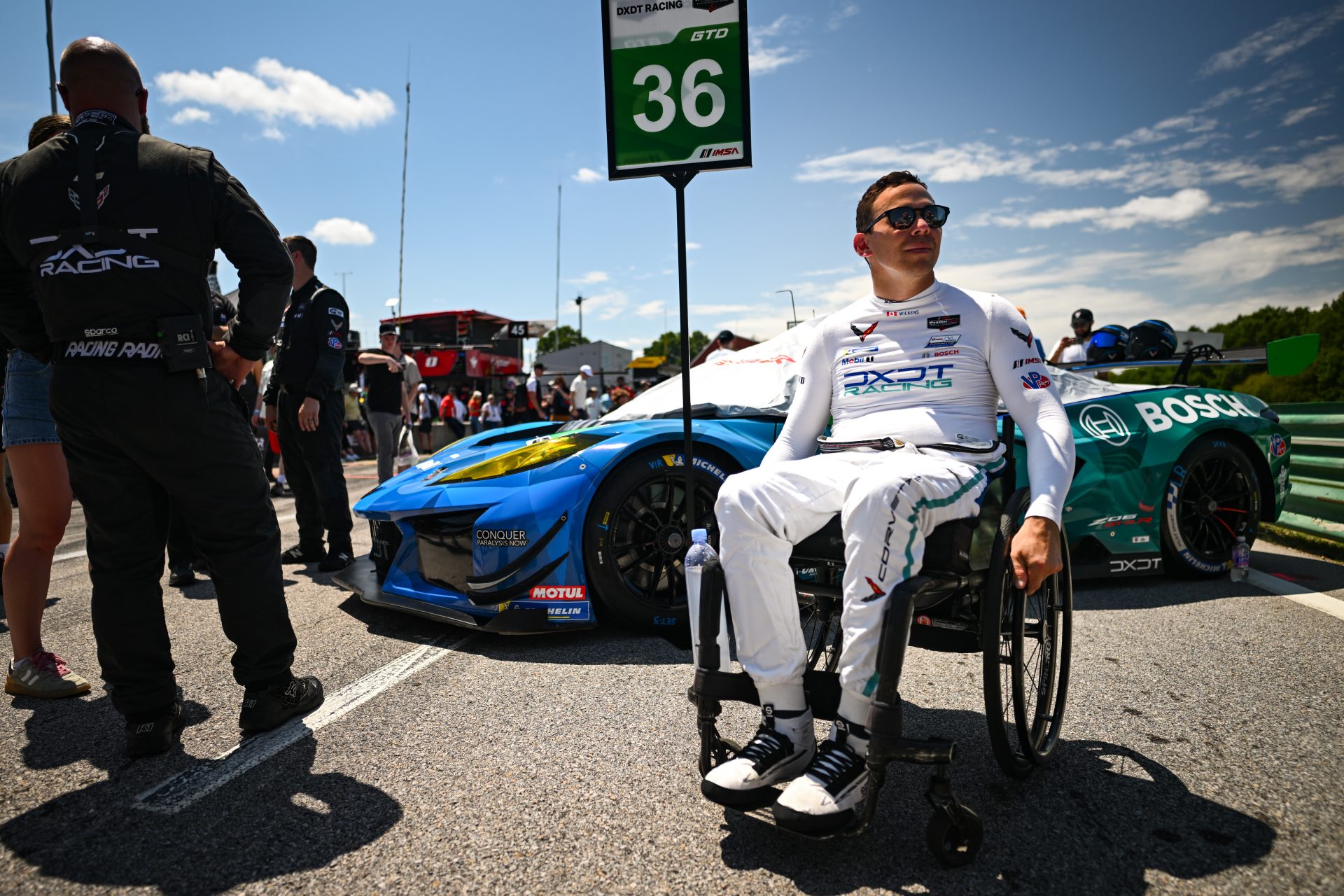 Robert Wickens Elevated to Long Beach GTD Pole in No. 36 DXDT Corvette After No. 89 Vasser Sullivan Lexus Technical Violation