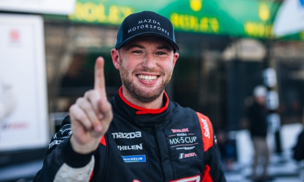 Jared Thomas, Justin Adakonis Lead Day 1 of Mazda MX-5 Testing at Indy