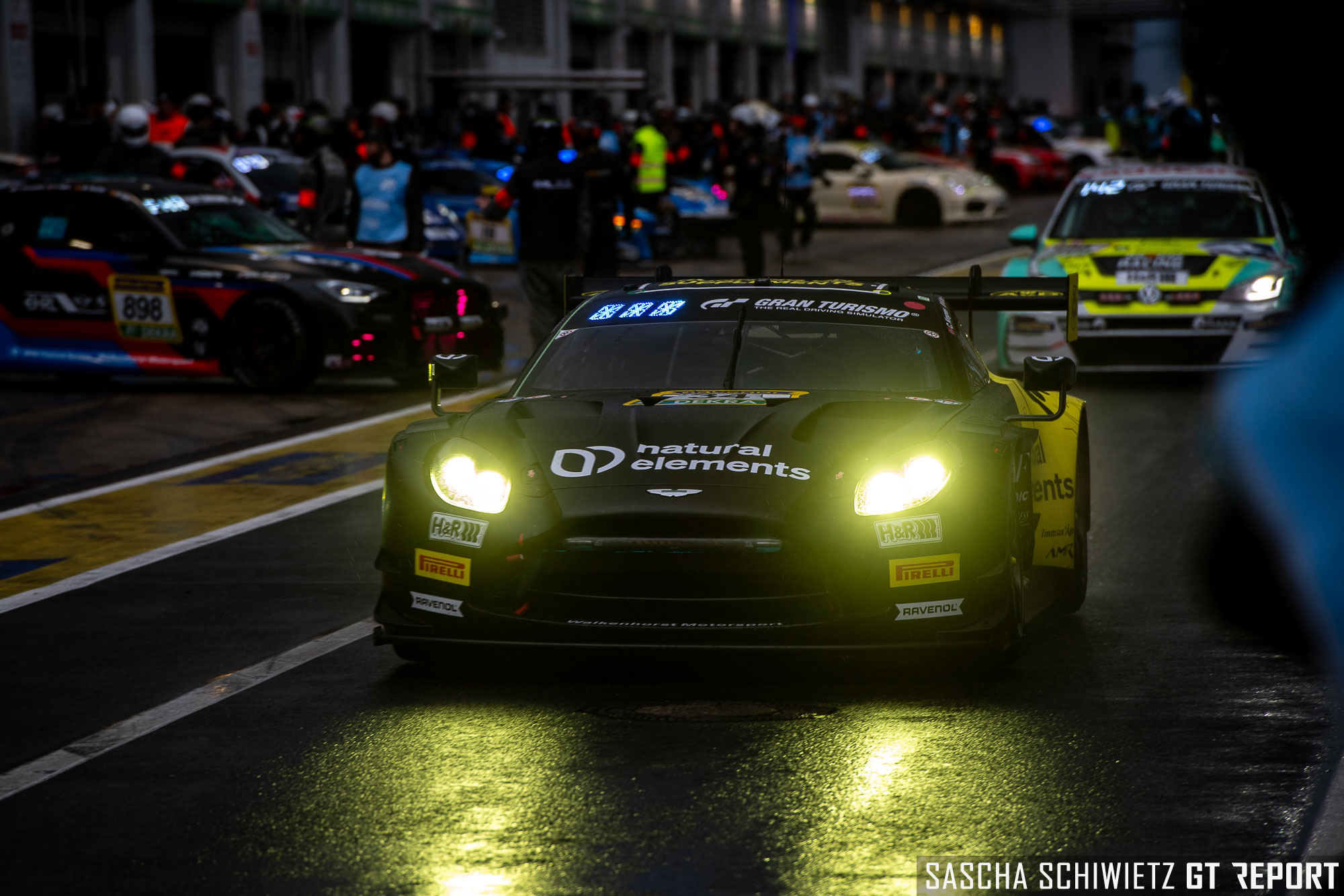 Christian Krognes with Walkenhorst Motorsport Aston Martin Vantage GT3 at the Nürburgring 24h 2026