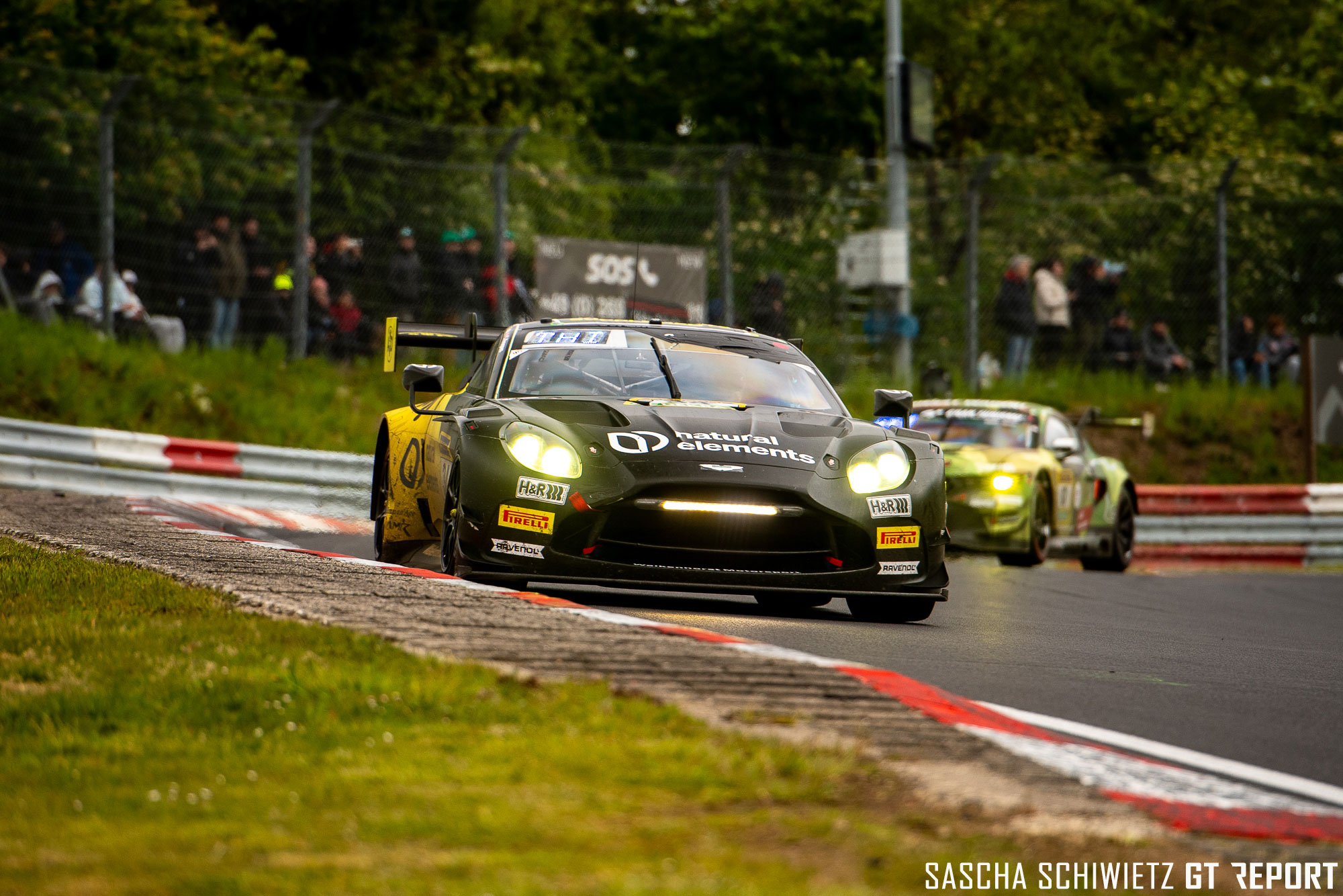 Christian Krognes with Walkenhorst Motorsport Aston Martin Vantage GT3 at the Nürburgring 24h 2026