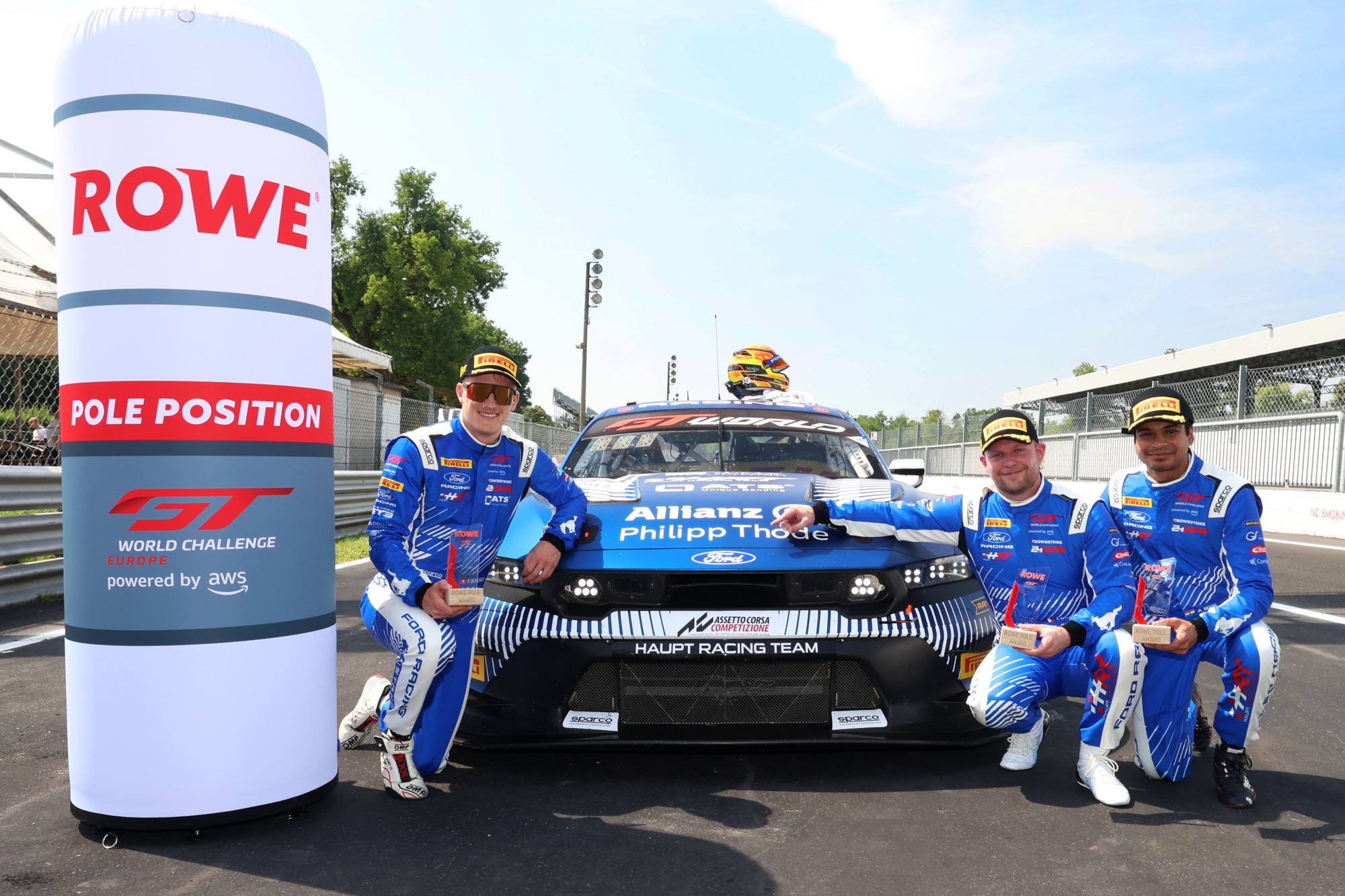 GT World Challenge Europe Monza: Mustang Unleashed; HRT Rides to Maiden Pole