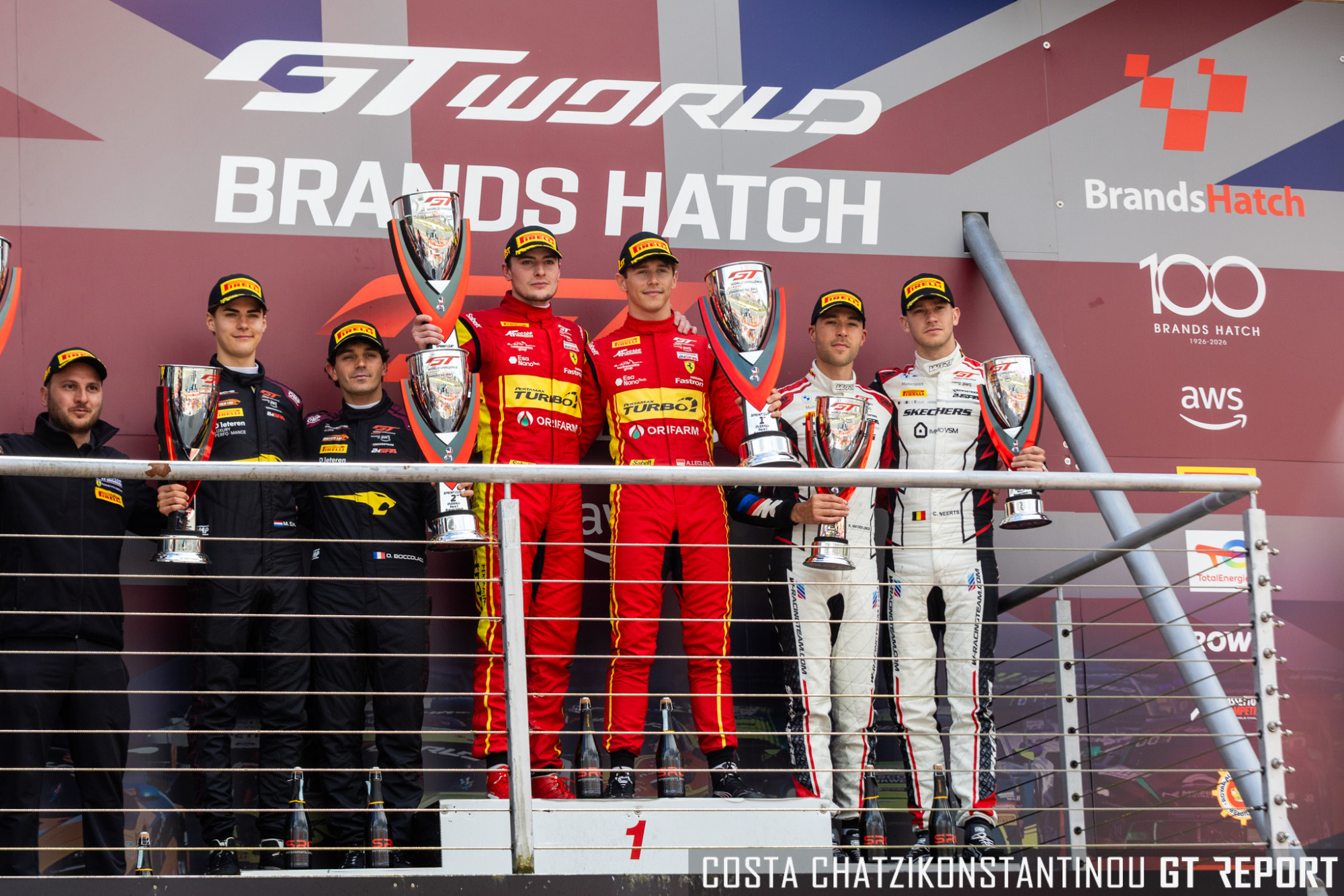 GT World Challenge Europe Brands Hatch: Leclerc and Neubauer win Race 1 following post-race penalties