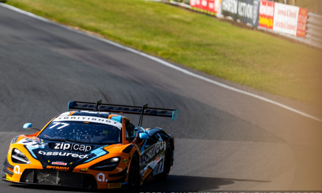 British GT Oulton Park: Optimum Motorsport win dramatic Race 2 as Grange Racing by FSR take GT4 victory