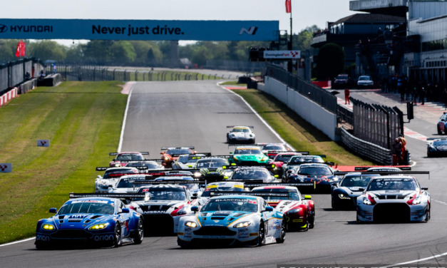 GT3 Legends Donington: Jonathan Mitchell wins Race 1 after bold pit stop gamble