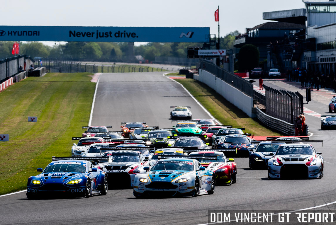 GT3 Legends Donington: Jonathan Mitchell wins Race 1 after bold pit stop gamble