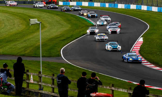 GT3 Legends Donington: Jonathan Mitchell delivers on pace for Donington Historic Festival Race 2 win