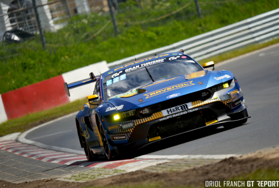 Arjun Maini in Ford Mustang GT3 at N&uuml;rburgring 24h 2026