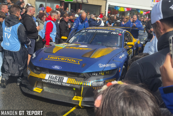 Arjun Maini in Ford Mustang GT3 at N&uuml;rburgring 24h 2026