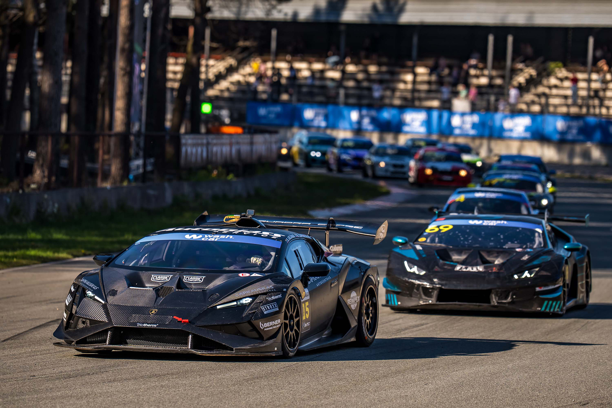 Baltic Touring Car Championship Biķernieki: Lamborghinis fight through lively Riga Summer Race opener