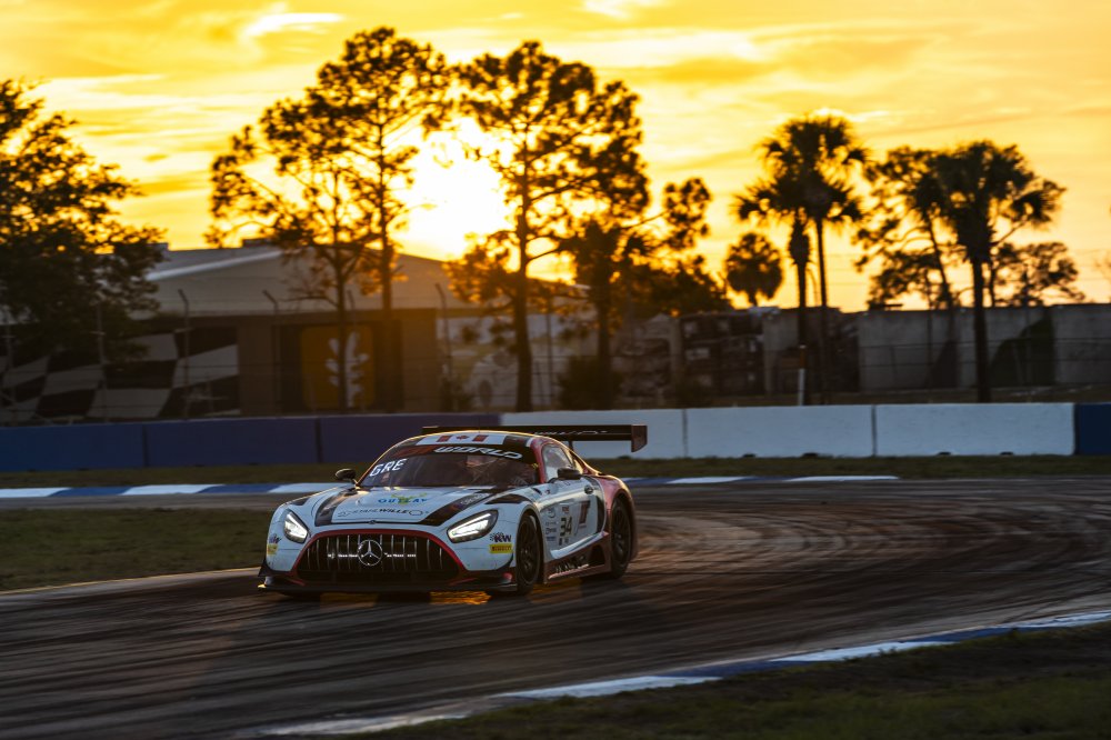 Grenier, Stephens Claim Pole for JMF Motorsports in Tonight’s GT World Challenge Race at Sebring