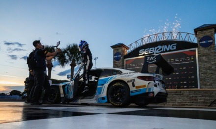 Turner Motorsport, Robby Foley Capitalizes on Late Drama for Sebring GT World Challenge America Victory