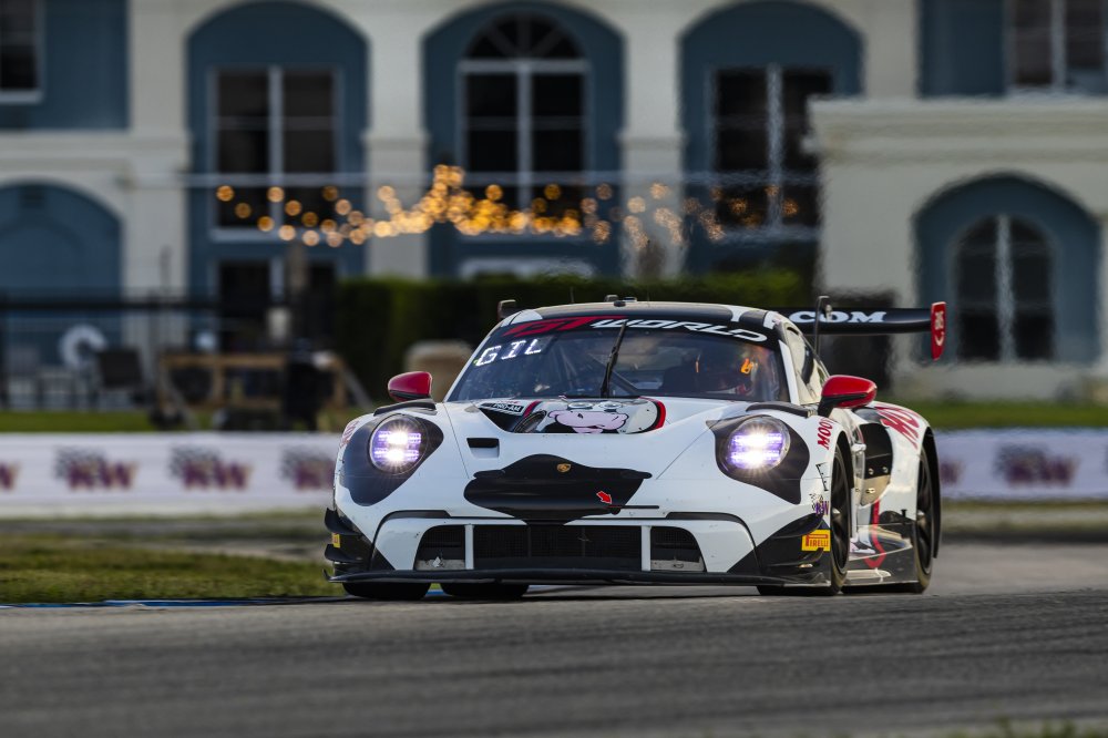 GTWC America Sebring Friday Notebook: Hartog Fastest In FP1, First Races In The Books