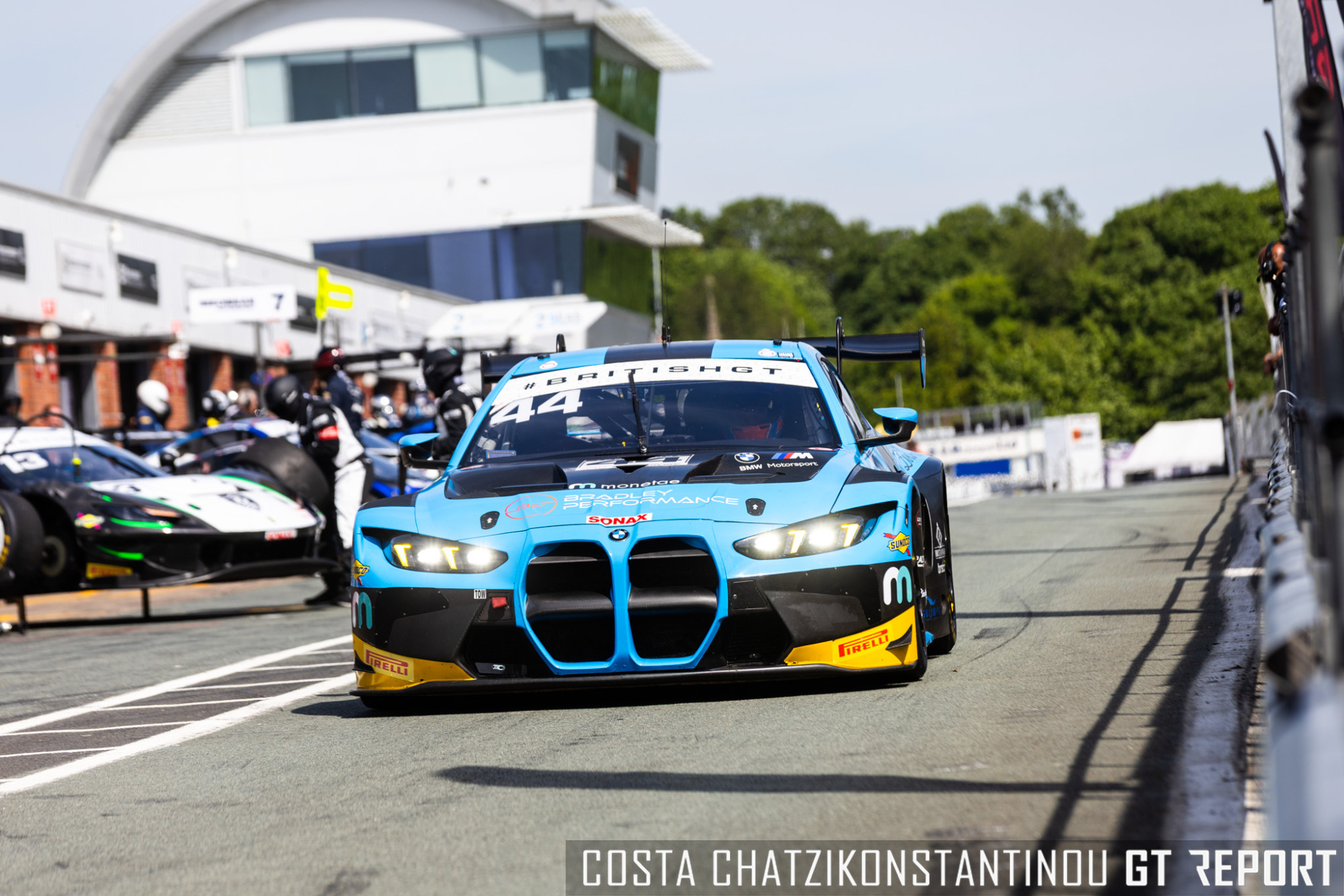 #44 Century Motorsport BMW M4 GT3 of Jonathon Beeson and Charles Clark in British GT 2026