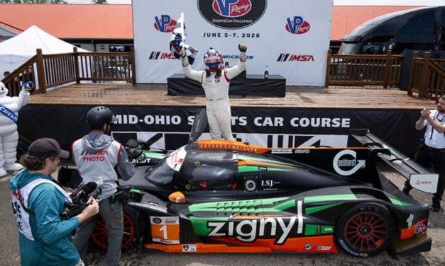 Tunjo Goes Fifth to First While Workman Stays Perfect in VP Racing Fuels SportsCar Challenge Mid-Ohio Finale