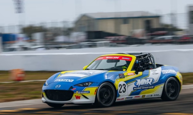 Adakonis Completes McCumbee McAleer Racing Mid-Ohio Sweep After Late-Race Duel in Mazda MX-5 Cup Race 2