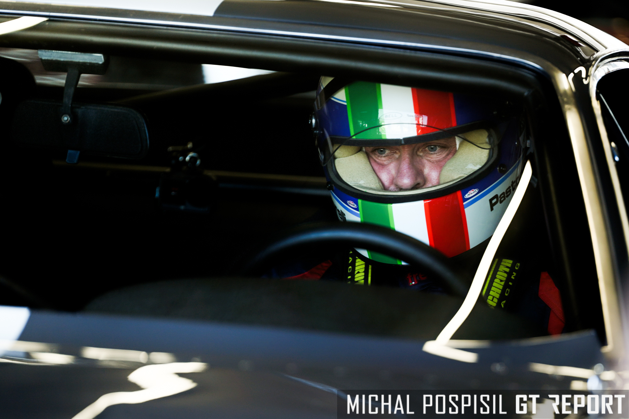 Nicky Pastorelli focusing before the race