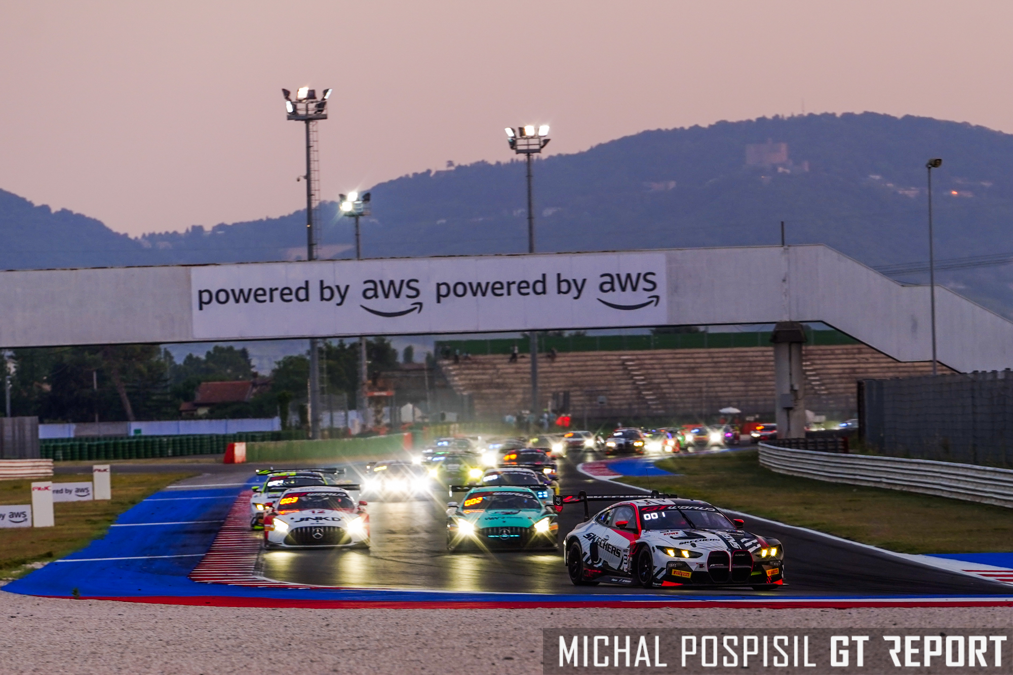 GT World Challenge Europe Misano: WRT wins night Race 1 after start crash takes out front row