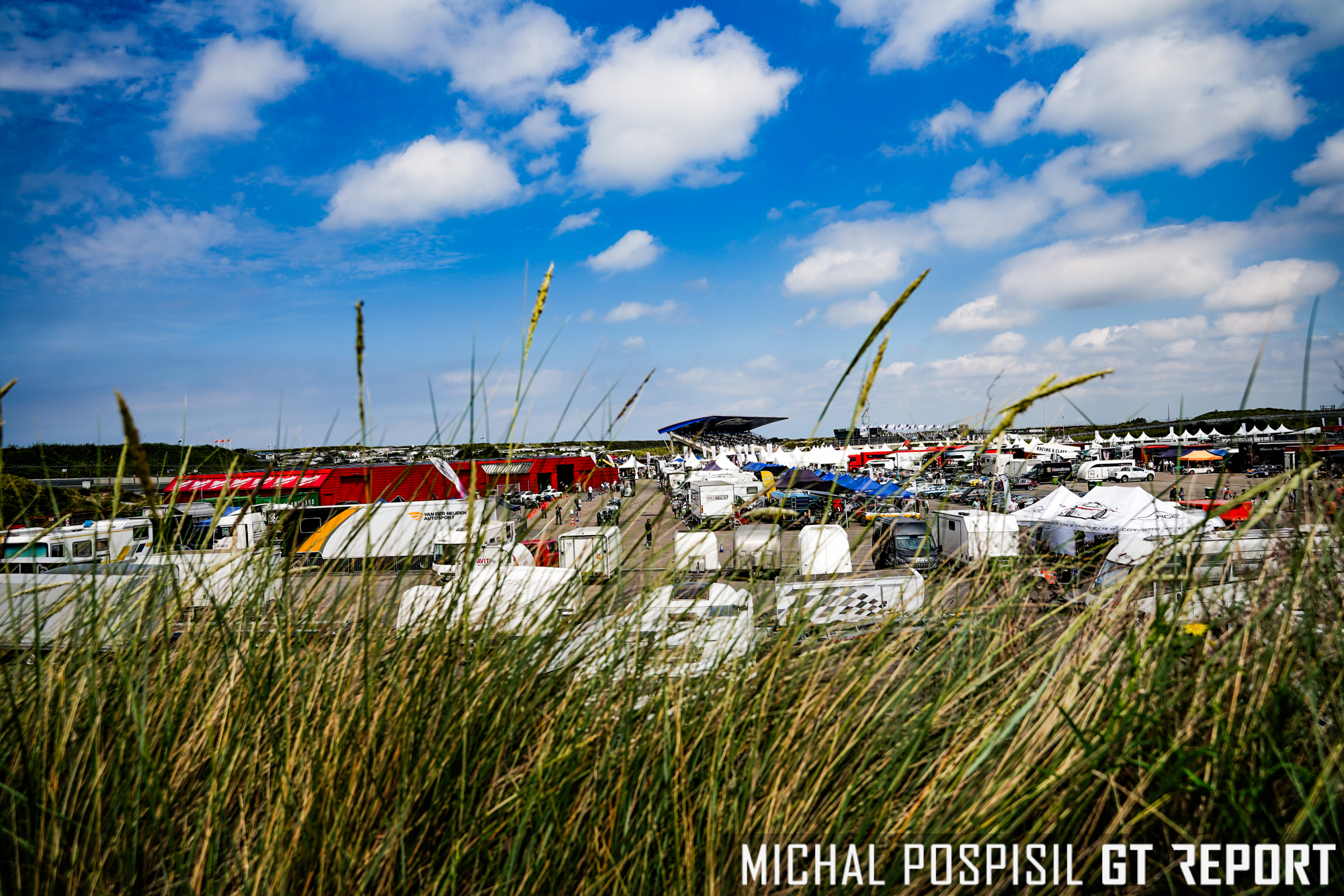 Paddocks at Zandvoort Historic GP