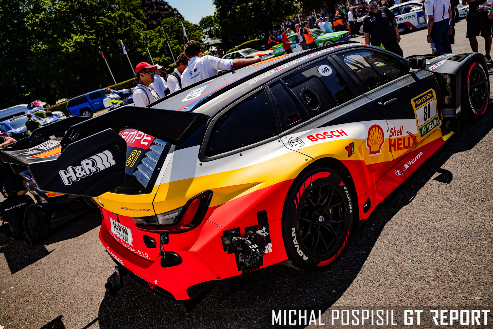 BMW M3 Touring 24H at the Festival of Speed 2026
