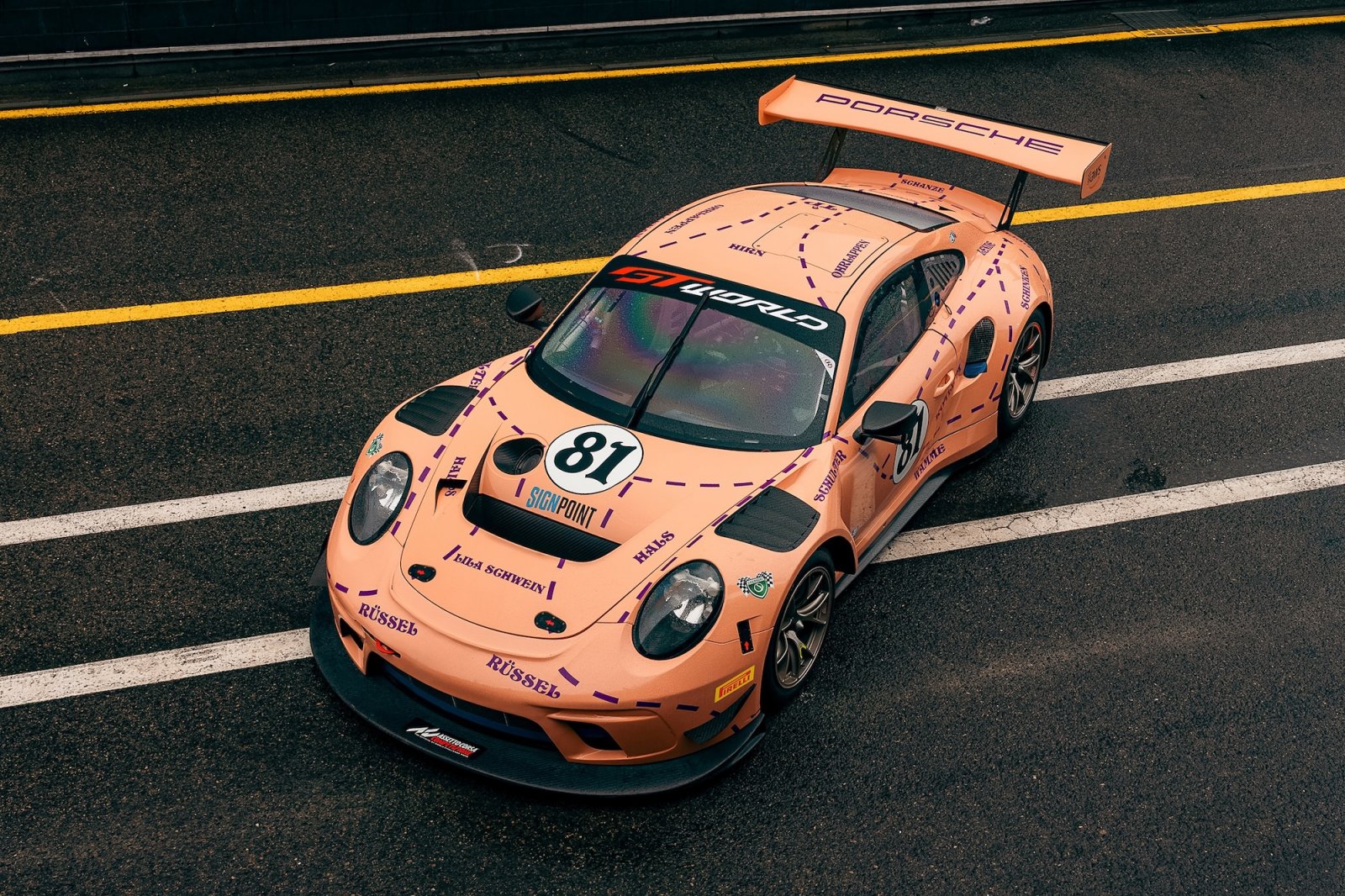 Earl Bamber Motorsport returns to GT World Challenge Australia with pink porky Porsche