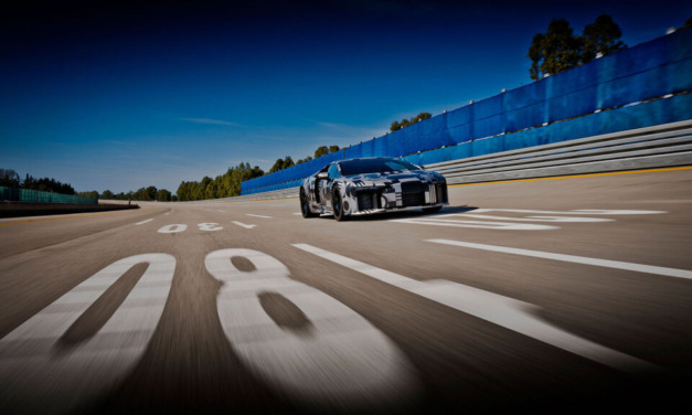 Audi Nuvolari Hits the Track for Early Test with Audi F1 Stars Bortoleto & Hülkenberg