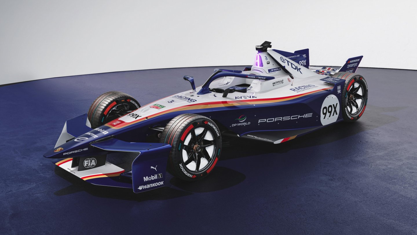Porsche Formula E Team Unveils Rothmans-Inspired Livery for London E-Prix Finale
