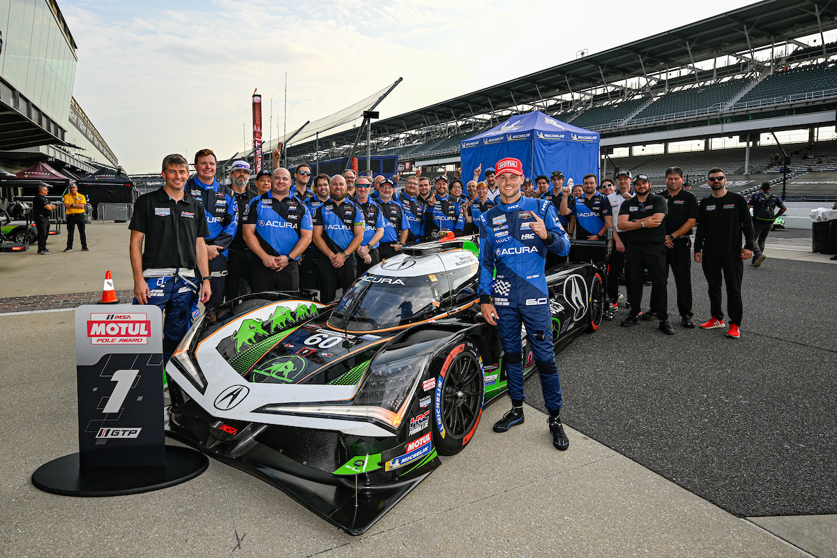 IMSA Indianapolis: Blomqvist, Acura Snag Pole
