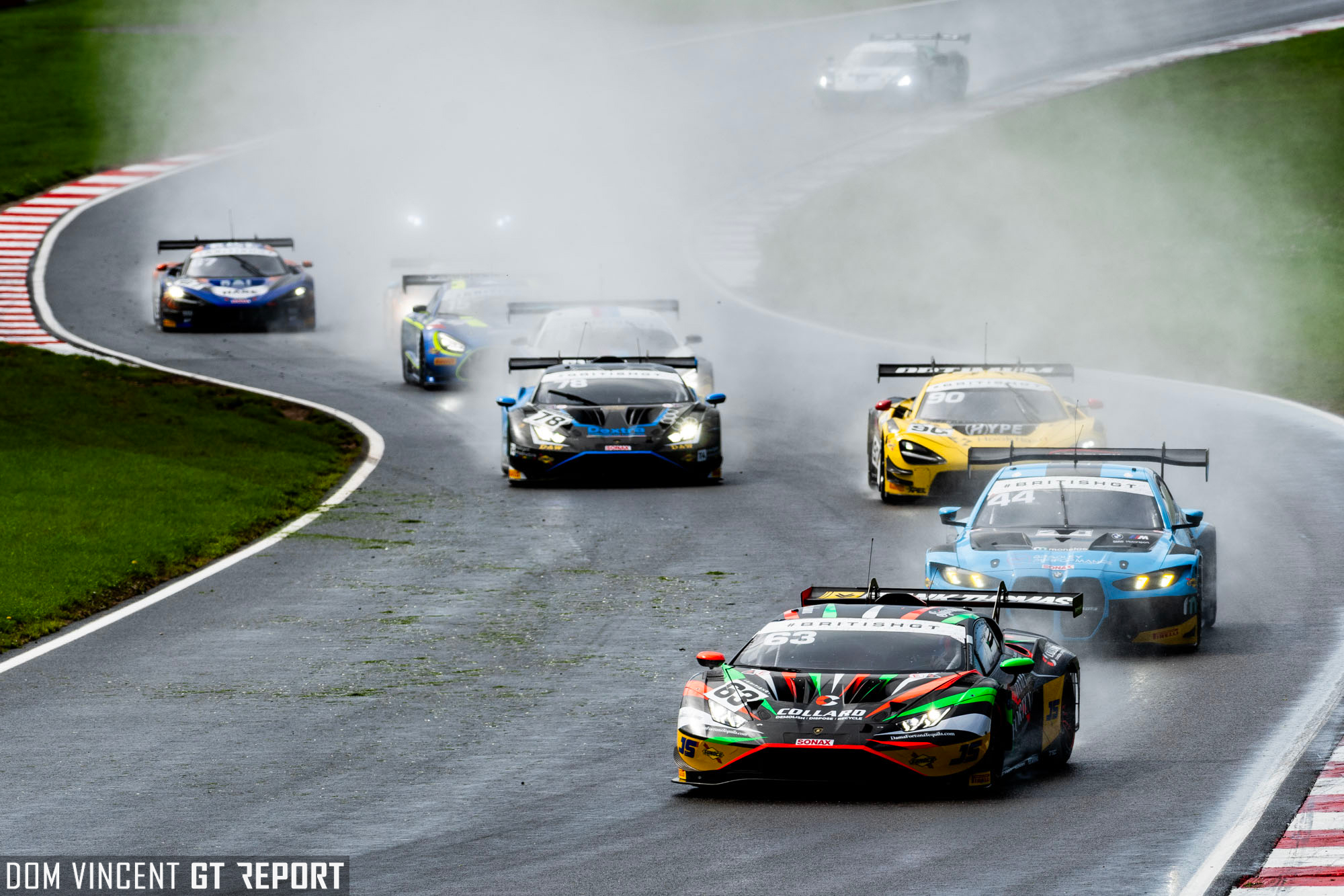 British GT Donington: Barwell takes the win and championship lead as Paddock takes GT4 success