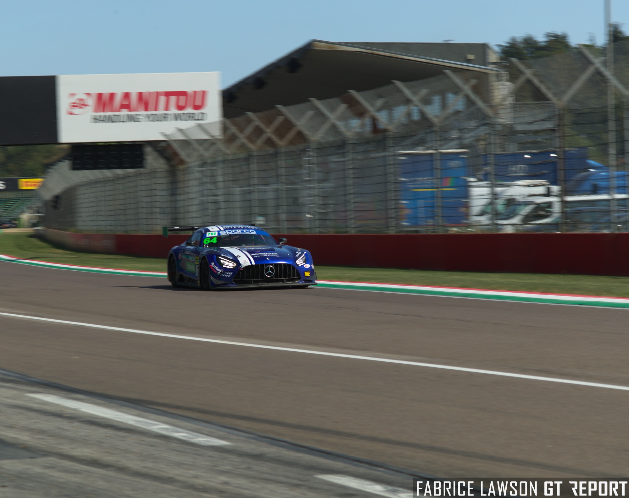 Italian GT Imola: Antonelli Motorsport wins lights-to-flag