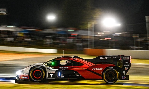 Heinrich Paces the IMSA WeatherTech Field in Night Practice 3 at Road Atlanta