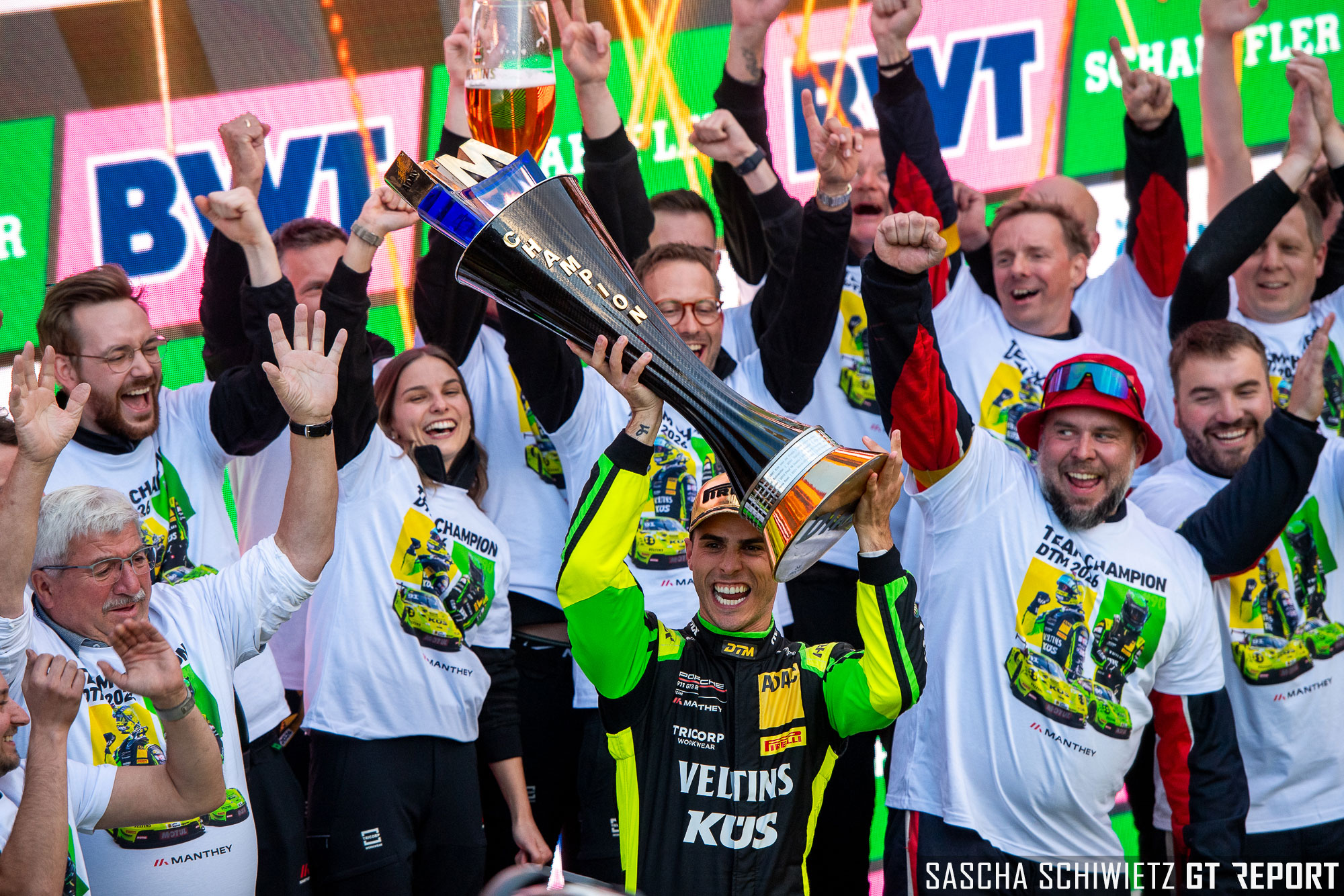 Thomas Preining wins the 2026 DTM championship at the Hockenheimring