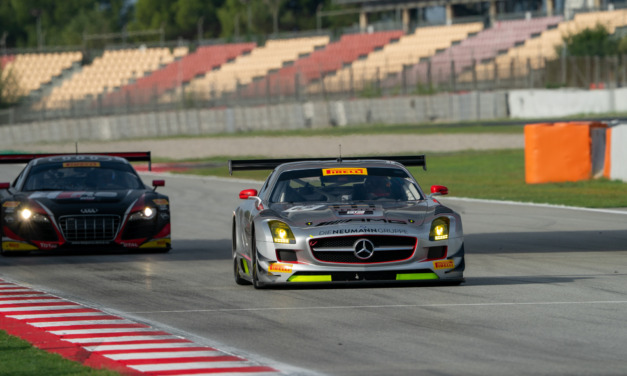 GT3 Revival Series Barcelona: Mercedes-Benz SLS AMG GT3 wins finale as Neumann seals last title