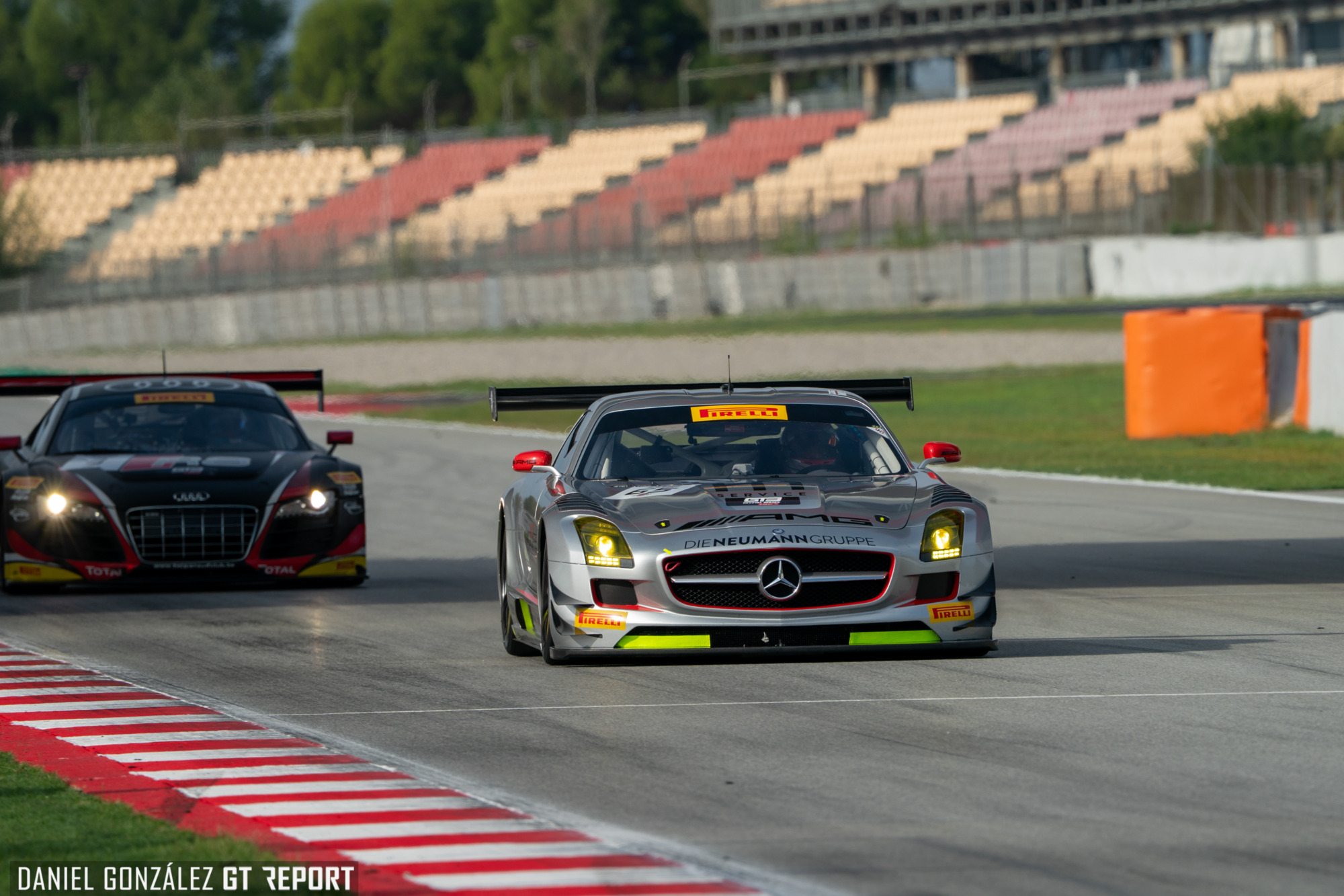 GT3 Revival Series Barcelona: Mercedes-Benz SLS AMG GT3 wins finale as Neumann seals last class title