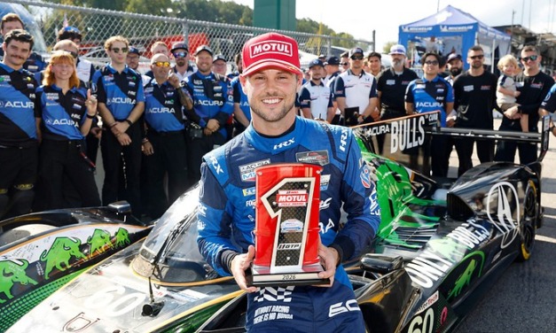 IMSA Petit Le Mans: Blomqvist Leads Acura Front Row Sweep